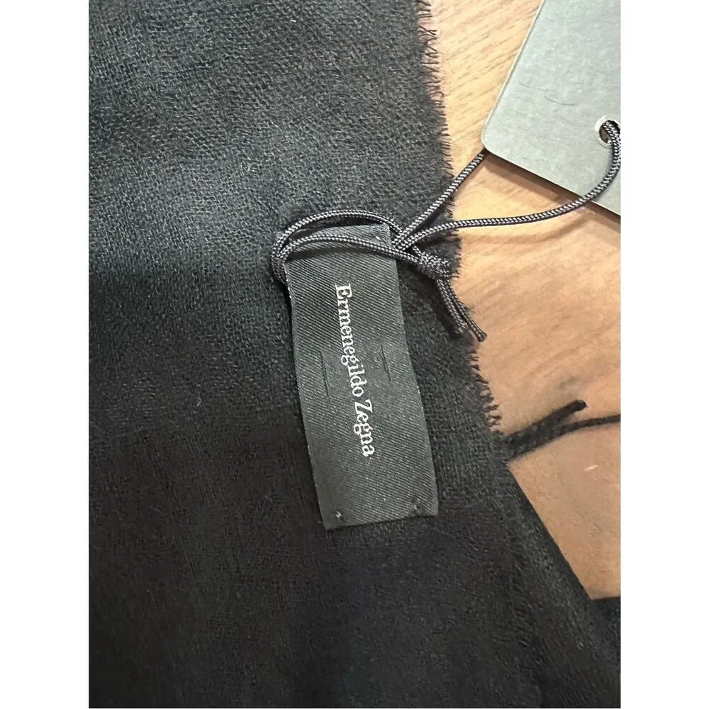 Ermenegildo Zegna 100% Cashmere Scarf NWT